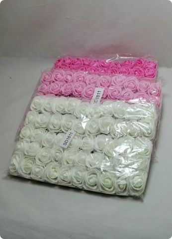 4 cm Büyük Lateks Gül