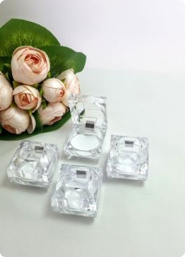 Mika Kristal Kutu süssüz  (Söz,Nisan,Kına,Nikah,Bebek Şekeri için Ankara )