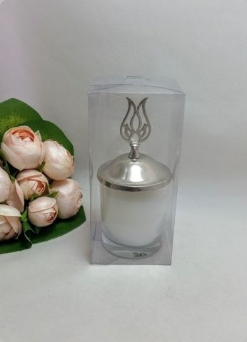 50'Li 7x7x16 Cm Katlanmamış Full Asetat Kutu Kolonya Şişesi için