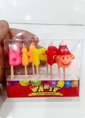 Birth Day Boy/Girl Doğum Günü Pasta Mumları