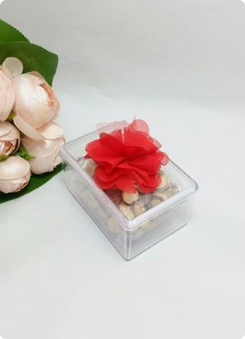24 Lu Mini Boy Derin Kristal Kutu 6,5x9,5x5 Cm (Mika Pleksi Dikdörtgen)