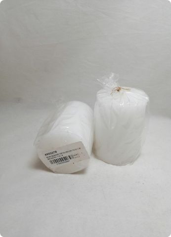 MUM SİLİNDİR ORTA 350 GR 7X10 CM BEYAZ
