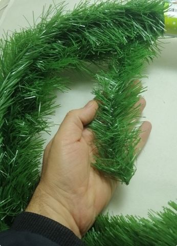 6 cm Çapında 5mt Çam Dalı / Garland Ev / Vitrin süsleme