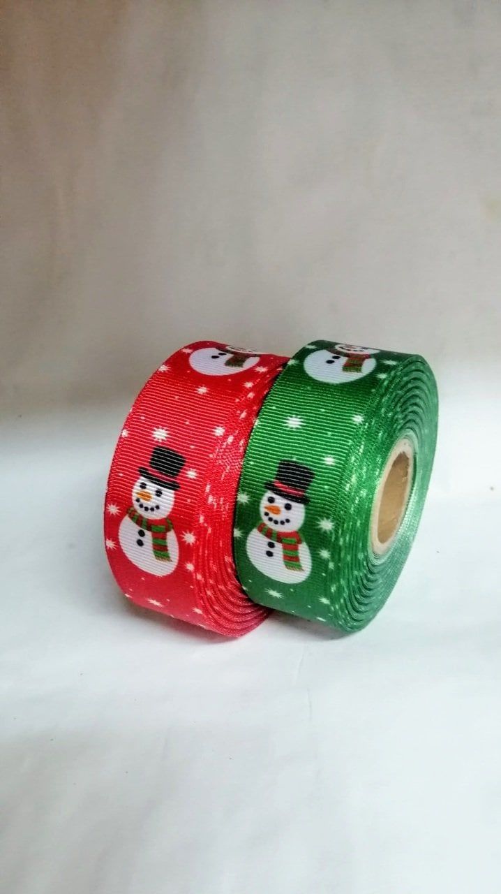 3 Cm (20 Mt.) Kardan Adam Yılbaşı Grogren Kurdele