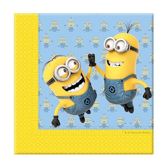 16 Lı Minions Kağıt Peçete