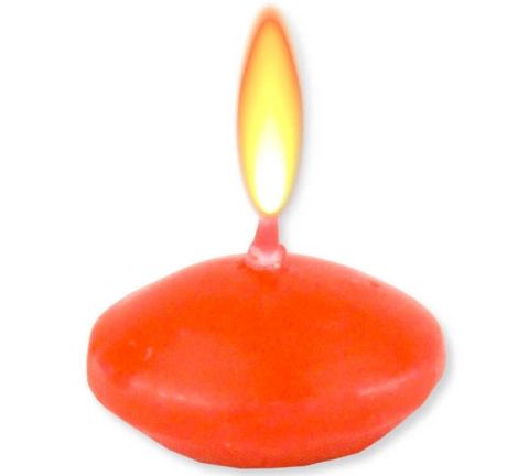 MUM TEALIGHT YÜZEN MUM KIRMIZI